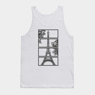 Eiffel tower Tank Top